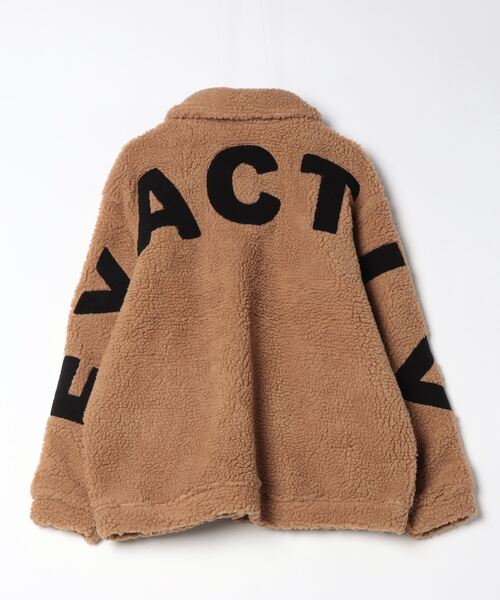 STYLEBLOCK（スタイルブロック）の「バックロゴビッグシルエットシープボアブルゾン（ブルゾン・メンズ・ベージュ/タン/ブラック・M/L）」の7枚目の写真