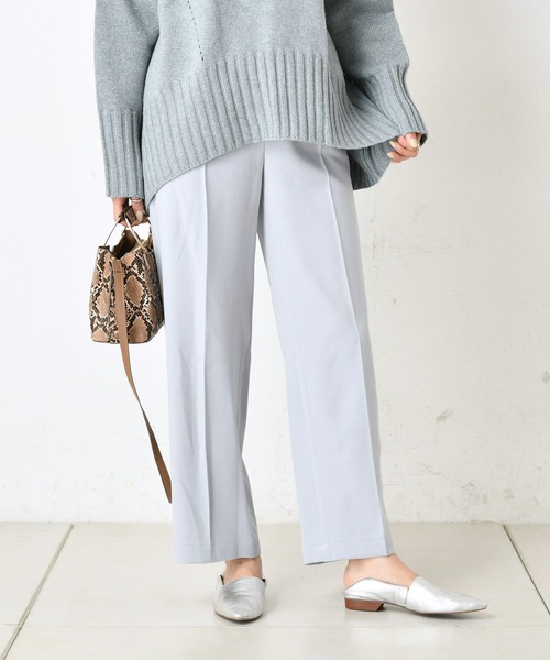 DouDou(ドゥドゥ)の「NEWウールライクセンプレ2(その他パンツ・レディース・ブラウン/ピンク/サックスブルー/グリーン/ピンク系その他・38/36)」の21枚目の写真