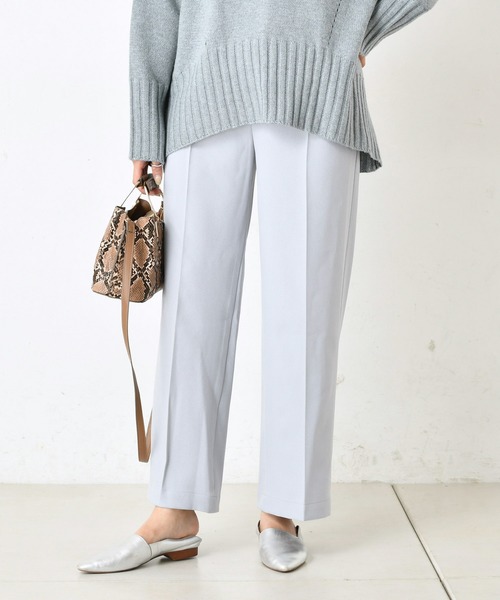 DouDou(ドゥドゥ)の「NEWウールライクセンプレ2(その他パンツ・レディース・ブラウン/ピンク/サックスブルー/グリーン/ピンク系その他・38/36)」の9枚目の写真