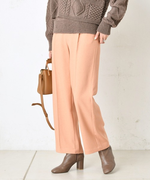 DouDou(ドゥドゥ)の「NEWウールライクセンプレ2(その他パンツ・レディース・ブラウン/ピンク/サックスブルー/グリーン/ピンク系その他・38/36)」の11枚目の写真