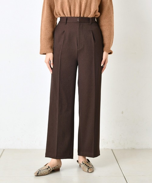 DouDou(ドゥドゥ)の「NEWウールライクセンプレ2(その他パンツ・レディース・ブラウン/ピンク/サックスブルー/グリーン/ピンク系その他・38/36)」の14枚目の写真