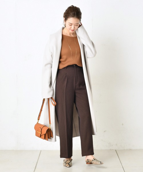 DouDou(ドゥドゥ)の「NEWウールライクセンプレ2(その他パンツ・レディース・ブラウン/ピンク/サックスブルー/グリーン/ピンク系その他・38/36)」の18枚目の写真