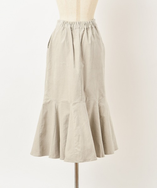 one after another NICE CLAUP（ワンアフターアナザーナイスクラップ）の「切替えマーメイドスカート（スカート・レディース・ライトグレー/ブラウン/ブラウン系その他/カーキ/グリーン系その他・FREE）」の21枚目の写真