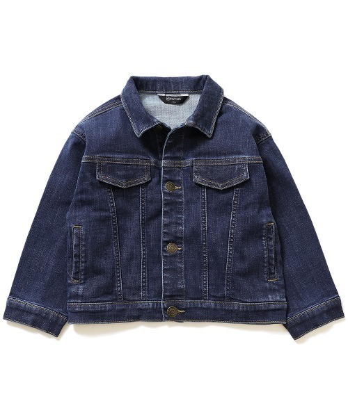 devirock(デビロック)の「デニムジャケット(デニムジャケット・キッズ・ネイビー/ブルー系その他・150cm/160cm/100cm/110cm/130cm/140cm/120cm)」の11枚目の写真