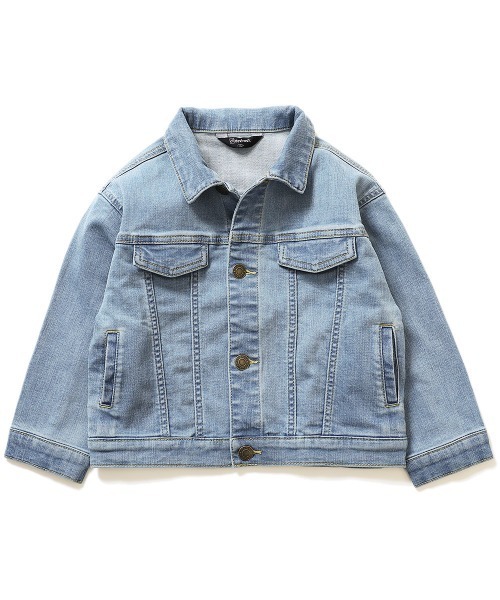 devirock(デビロック)の「デニムジャケット(デニムジャケット・キッズ・ネイビー/ブルー系その他・150cm/160cm/100cm/110cm/130cm/140cm/120cm)」の12枚目の写真