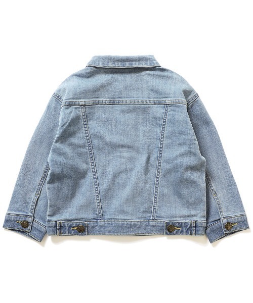 devirock(デビロック)の「デニムジャケット(デニムジャケット・キッズ・ネイビー/ブルー系その他・150cm/160cm/100cm/110cm/130cm/140cm/120cm)」の10枚目の写真