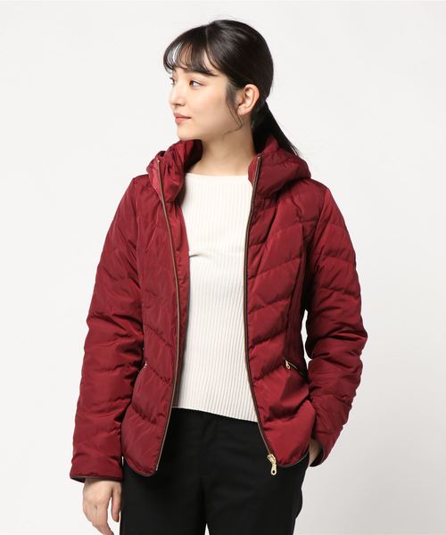 miniyu（ミニュウ）の「グログランダウンJK(ag)（その他アウター・レディース・ライトグレー/ブラック/レッド/イエロー・M/L）」の5枚目の写真