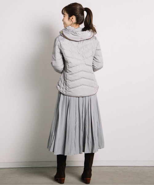 miniyu（ミニュウ）の「グログランダウンJK(ag)（その他アウター・レディース・ライトグレー/ブラック/レッド/イエロー・M/L）」の11枚目の写真