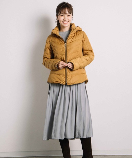 miniyu（ミニュウ）の「グログランダウンJK(ag)（その他アウター・レディース・ライトグレー/ブラック/レッド/イエロー・M/L）」の15枚目の写真