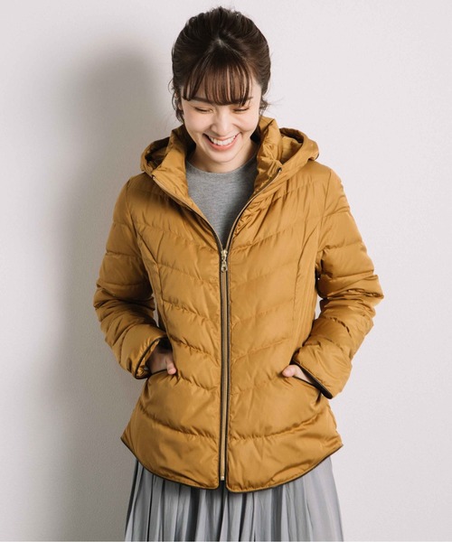 miniyu（ミニュウ）の「グログランダウンJK(ag)（その他アウター・レディース・ライトグレー/ブラック/レッド/イエロー・M/L）」の17枚目の写真