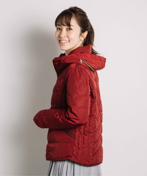 miniyu（ミニュウ）の「グログランダウンJK(ag)（その他アウター・レディース・ライトグレー/ブラック/レッド/イエロー・M/L）」の21枚目の写真