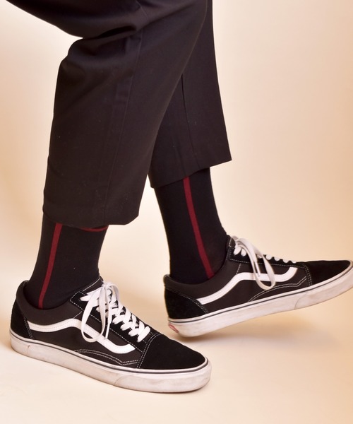 VIBGYOR(ヴィブジョー)の「センターラインソックス(ソックス/靴下・メンズ・A/B/C/D/G/H/E/F・FREE)」の4枚目の写真