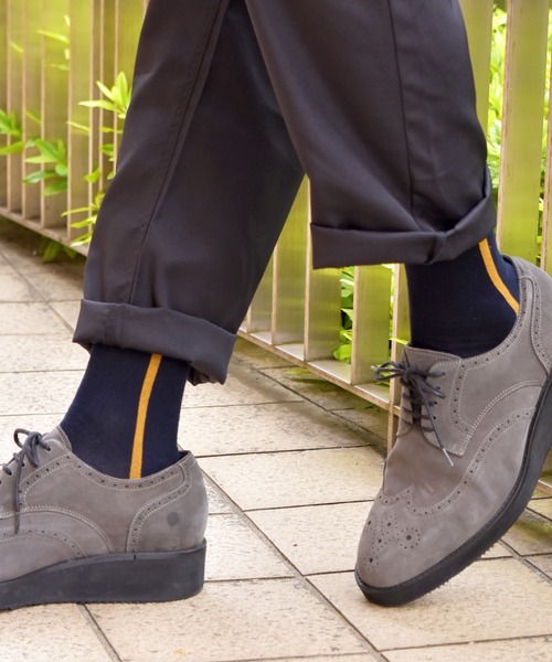 VIBGYOR(ヴィブジョー)の「センターラインソックス(ソックス/靴下・メンズ・A/B/C/D/G/H/E/F・FREE)」の5枚目の写真