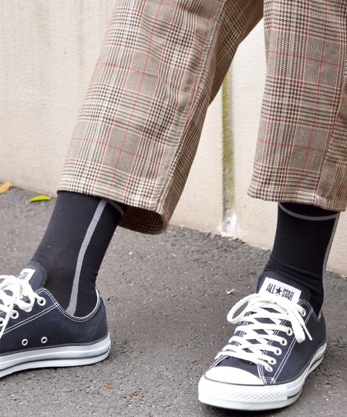 VIBGYOR(ヴィブジョー)の「センターラインソックス(ソックス/靴下・メンズ・A/B/C/D/G/H/E/F・FREE)」の7枚目の写真