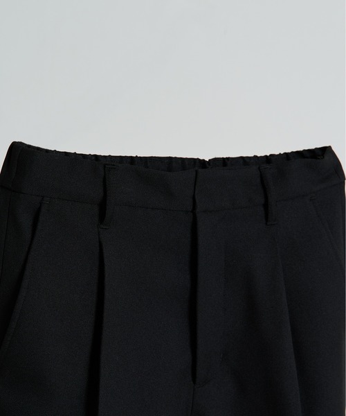 WYM LIDNM(ウィム バイ リドム)の「PE/TWILL TAPERED ANKLE SLACKS(スラックス・メンズ・ブラック/ベージュ/ブラウン/ブルー系その他/チェック・S/M/L)」の7枚目の写真