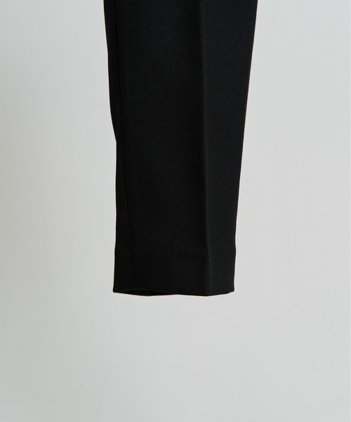 PE/TWILL TAPERED ANKLE SLACKS（スラックス）｜WYM LIDNM