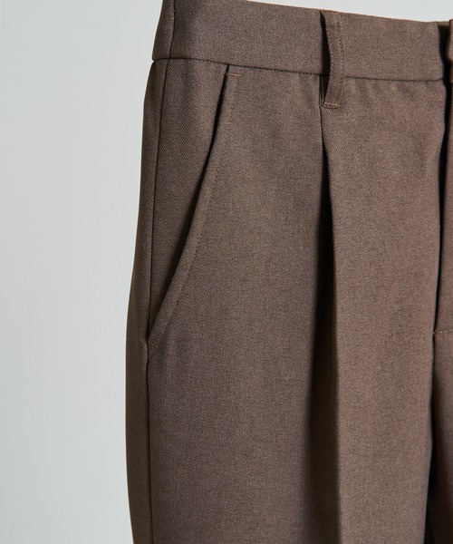 WYM LIDNM(ウィム バイ リドム)の「PE/TWILL TAPERED ANKLE SLACKS(スラックス・メンズ・ブラック/ベージュ/ブラウン/ブルー系その他/チェック・S/M/L)」の20枚目の写真