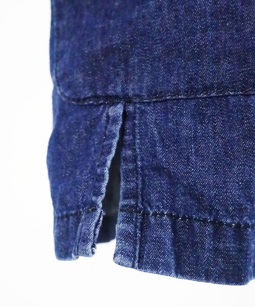 EGO TRIPPING（エゴトリッピング）の「ms4488-50CZECH ARMY OVERSHIRTS indigo used シャツ（シャツ/ブラウス・メンズ・インディゴブルー・46/48）」の10枚目の写真