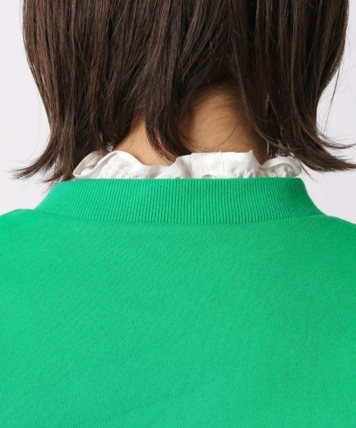 Me%(ミィパーセント)の「フラワーフォトスウェット(Tシャツ/カットソー・レディース・ブラック/グリーン/オレンジ・FREE)」の16枚目の写真