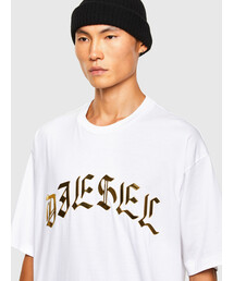 DIESEL（ディーゼル）の「メンズ Tシャツ ロゴプリント オーバー