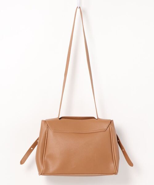 aimoha（アイモハ）の「シンプルショルダーバッグ（ショルダーバッグ・レディース・ブラウン/ベージュ/チョコ/ブラック/オフホワイト/ライトベージュ・FREE）」の8枚目の写真