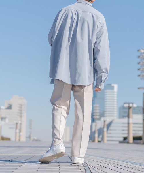 kutir(クティール)の「センタープレス2タックトラウザー(その他パンツ・メンズ・チャコールグレー/ライトブルー/ブラック/オフホワイト・SMALL/MEDIUM/LARGE)」の15枚目の写真