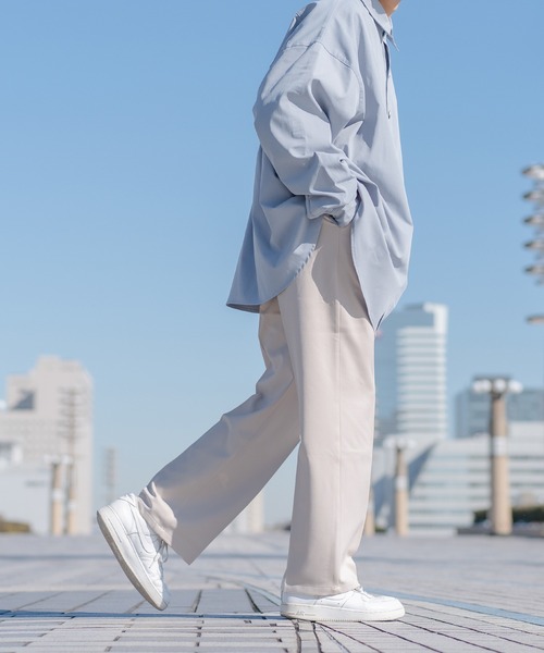 kutir(クティール)の「センタープレス2タックトラウザー(その他パンツ・メンズ・チャコールグレー/ライトブルー/ブラック/オフホワイト・SMALL/MEDIUM/LARGE)」の20枚目の写真