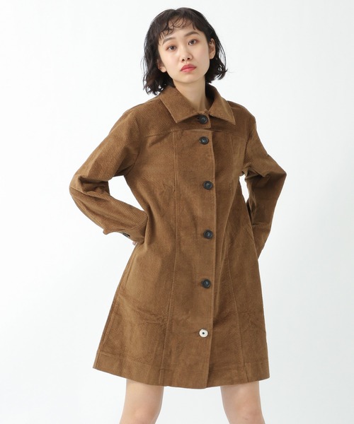 NOIR(ノワール)の「NOIR/BIGシャツワンピース 2925739(ワンピース・レディース・ブラウン・FREE)」の1枚目の写真