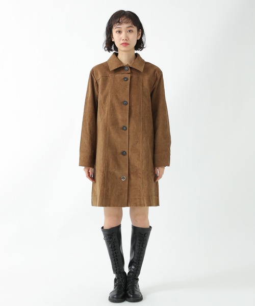 NOIR(ノワール)の「NOIR/BIGシャツワンピース 2925739(ワンピース・レディース・ブラウン・FREE)」の11枚目の写真