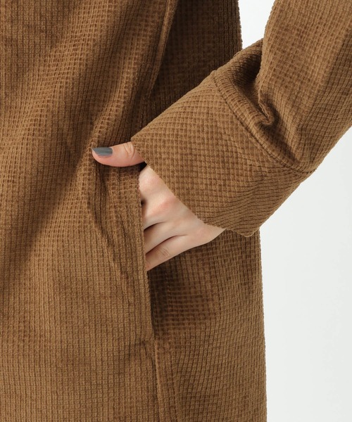 NOIR(ノワール)の「NOIR/BIGシャツワンピース 2925739(ワンピース・レディース・ブラウン・FREE)」の6枚目の写真