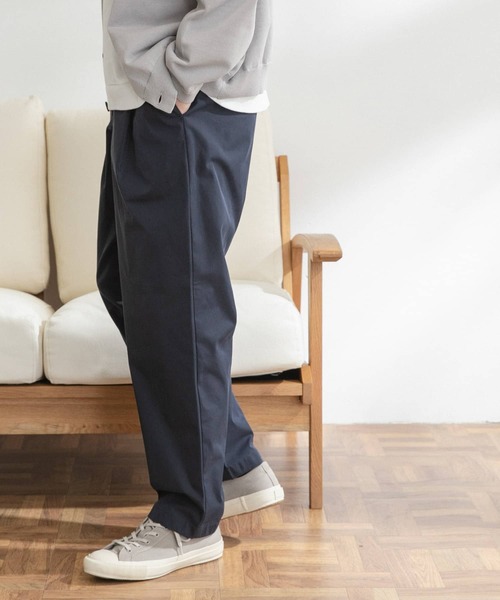 FORK&SPOON（フォークアンドスプーン）の「FORK&SPOON　イージーテーパードパンツ（その他パンツ・メンズ・モカ/グリーン系その他/ネイビー・5/4）」の3枚目の写真