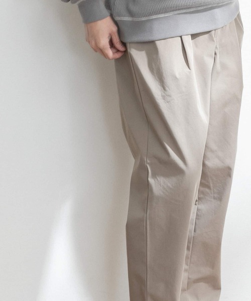 FORK&SPOON（フォークアンドスプーン）の「FORK&SPOON　イージーテーパードパンツ（その他パンツ・メンズ・モカ/グリーン系その他/ネイビー・5/4）」の2枚目の写真