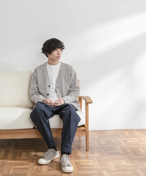 FORK&SPOON（フォークアンドスプーン）の「FORK&SPOON　イージーテーパードパンツ（その他パンツ・メンズ・モカ/グリーン系その他/ネイビー・5/4）」の7枚目の写真