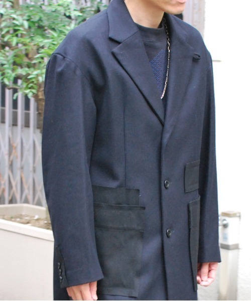 meagratia メアグラーティア チェスターコート グリーン S 秋冬