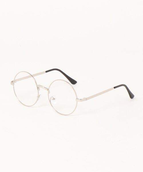 Fun & Daily(ファンアンドデイリー)の「F&D : Circle Flame Glasses(メガネ・メンズ・シルバー/ゴールド・FREE)」の1枚目の写真