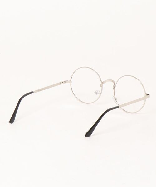 Fun & Daily(ファンアンドデイリー)の「F&D : Circle Flame Glasses(メガネ・メンズ・シルバー/ゴールド・FREE)」の3枚目の写真