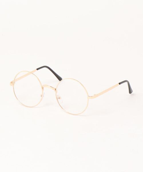 Fun & Daily(ファンアンドデイリー)の「F&D : Circle Flame Glasses(メガネ・メンズ・シルバー/ゴールド・FREE)」の6枚目の写真