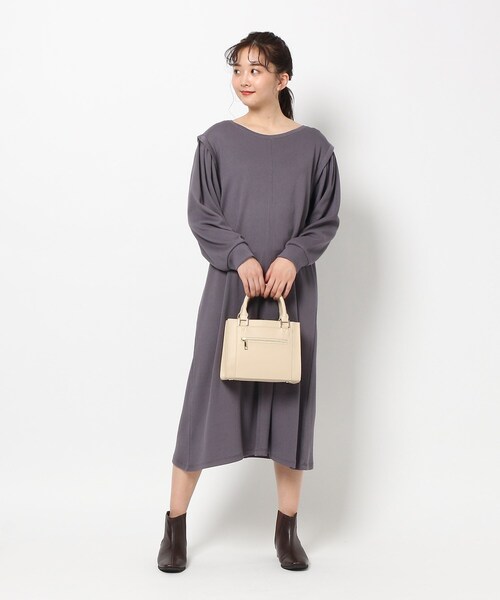 THE SHOP TK （ザ ショップ ティーケー ）の「◆【防汚】スクエア2wayバッグ（ハンドバッグ・レディース・ブラック/アイボリー・99）」の15枚目の写真