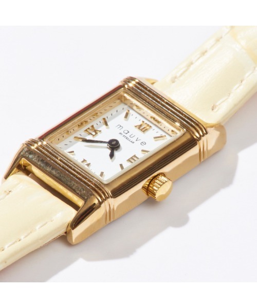 ベルト新品未使用☆梨花　メゾンドリーファー　腕時計 mauve BY STELLAR（モーブバイステラ）の「【宇野実彩子コラボ