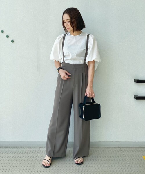 DRESSTERIOR(ドレステリア)の「◆【Marisol8月号/GISELe8・9月号/Marisol・STORY・GISELe7月号/Lee・Oggi4月号掲載】ボリュームスリーブブラウス(シャツ/ブラウス・レディース・ブラック/サックスブルー/ホワイト系・38)」の19枚目の写真