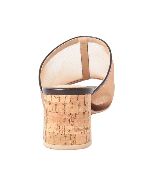 dazzlin（ダズリン）の「メッシュコルクサボ（サンダル・レディース・ベージュ/ブラウン/ブルー・MEDIUM/LARGE）」の6枚目の写真