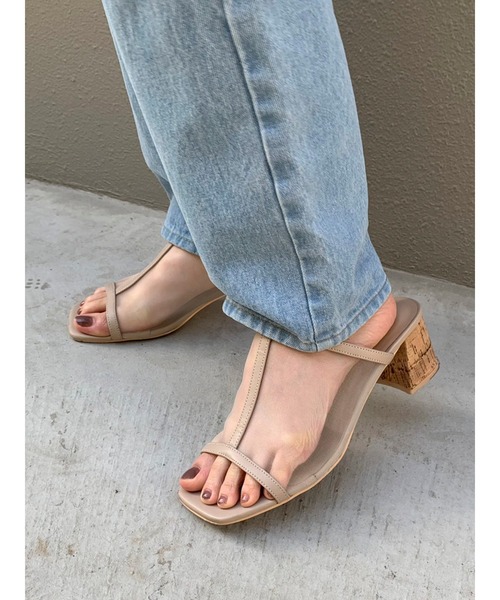 dazzlin（ダズリン）の「メッシュコルクサボ（サンダル・レディース・ベージュ/ブラウン/ブルー・MEDIUM/LARGE）」の21枚目の写真