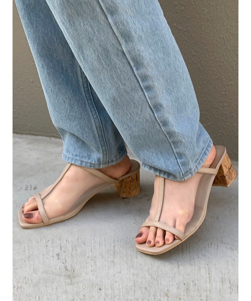 dazzlin（ダズリン）の「メッシュコルクサボ（サンダル・レディース・ベージュ/ブラウン/ブルー・MEDIUM/LARGE）」の22枚目の写真