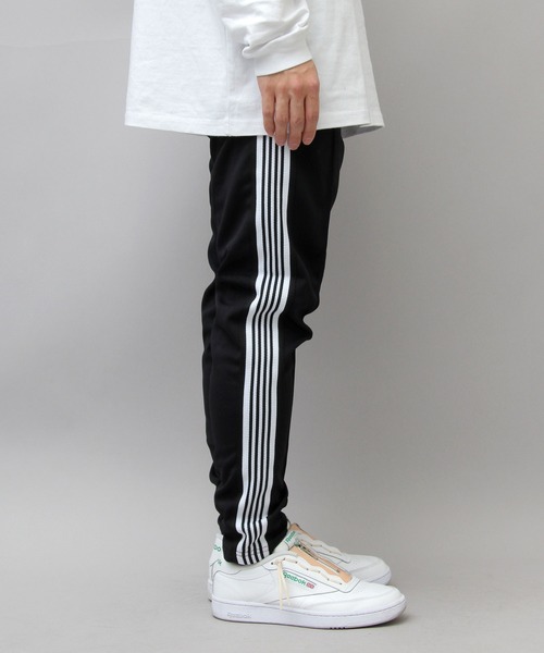 Satellite(サテライト)の「Satellite / サテライト / サイドライン トラックパンツ / ジャージ / ナロー スリム / ワイド ストレート / TRACK PANTS(その他パンツ・メンズ・ホワイト系その他/パープル系その他/ホワイト系その他2/パープル系その他2・M/L)」の18枚目の写真
