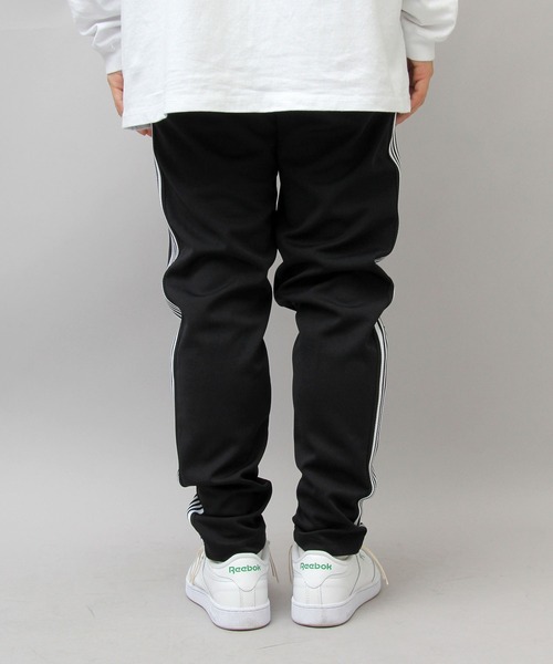 Satellite(サテライト)の「Satellite / サテライト / サイドライン トラックパンツ / ジャージ / ナロー スリム / ワイド ストレート / TRACK PANTS(その他パンツ・メンズ・ホワイト系その他/パープル系その他/ホワイト系その他2/パープル系その他2・M/L)」の21枚目の写真