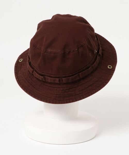 Samansa Mos2（サマンサ モスモス）の「バイオ加工バケットハット（ハット・レディース・ベージュ/ブラウン・ﾌﾘ-）」の4枚目の写真