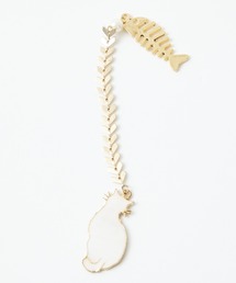 ふりふ（フリフ）の「猫とお魚根付（和装小物）」