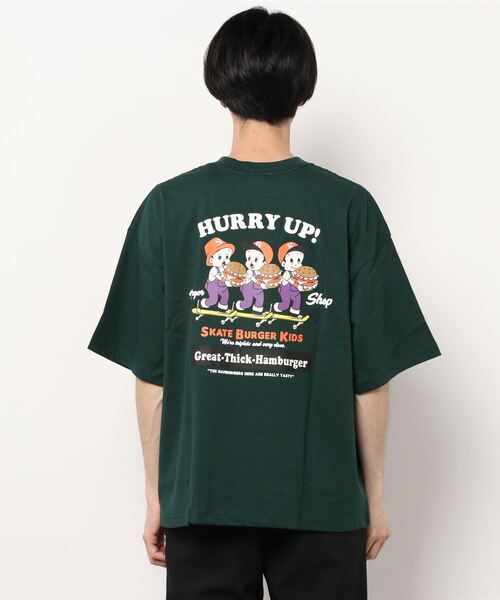 WEGO（ウィゴー）の「WEGO/ボーイズロゴビッグシルエット半袖Tシャツ（Tシャツ/カットソー・メンズ・ホワイト/ダークグリーン/イエロー/ブルー/ベージュ系その他/スミクロ/グリーン系その他・MEDIUM/LARGE）」の16枚目の写真