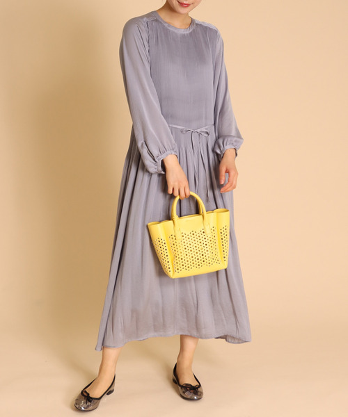 Cepica（セピカ）の「カットワークトート Ｓサイズ（トートバッグ・レディース・パープル/ベージュ/イエロー・ONE SIZE）」の16枚目の写真