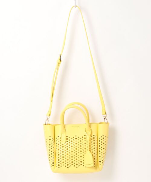 Cepica（セピカ）の「カットワークトート Ｓサイズ（トートバッグ・レディース・パープル/ベージュ/イエロー・ONE SIZE）」の12枚目の写真